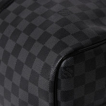 画像をギャラリービューアに読み込む, 新品同様 LOUIS VUITTON ルイヴィトン ボストン キーポルバンドリエール45 ダミエグラフィット N41418 ブラック シルバー金具 4a003077