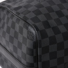 画像をギャラリービューアに読み込む, 新品同様 LOUIS VUITTON ルイヴィトン ボストン キーポルバンドリエール45 ダミエグラフィット N41418 ブラック シルバー金具 4a003077