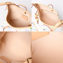 Load image into Gallery viewer, 新品同様 LOUIS VUITTON ルイヴィトン LV × TM キャリーオール PM ショルダーバッグ M13661 モノグラム マルチカラー 村上隆 中古 4a003081