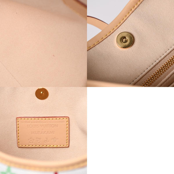 新品同様 LOUIS VUITTON ルイヴィトン LV × TM キャリーオール PM ショルダーバッグ M13661 モノグラム マルチカラー 村上隆 中古 4a003081