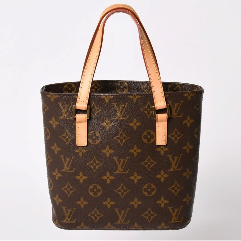 LOUIS VUITTON Vavin PM Handbag M51172 Monogram PVC Leather Brown Good Condition Used 4a003183
