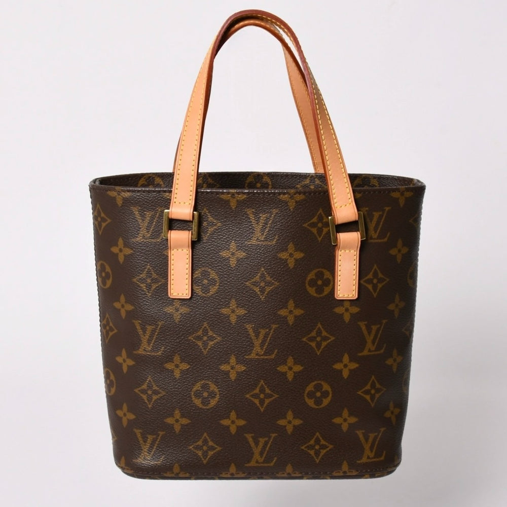 LOUIS VUITTON Vavin PM Handbag M51172 Monogram PVC Leather Brown Good Condition Used 4a003183