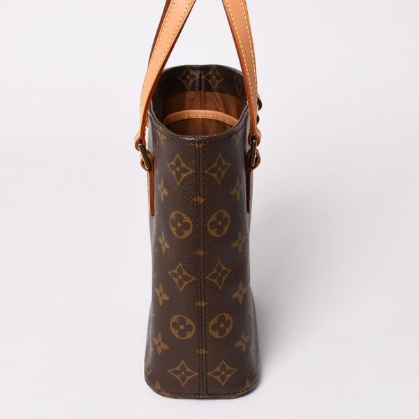 LOUIS VUITTON ルイヴィトン ヴァヴァンPM ハンドバッグ M51172 モノグラム PVC レザー ブラウン 美品 中古 4a003183
