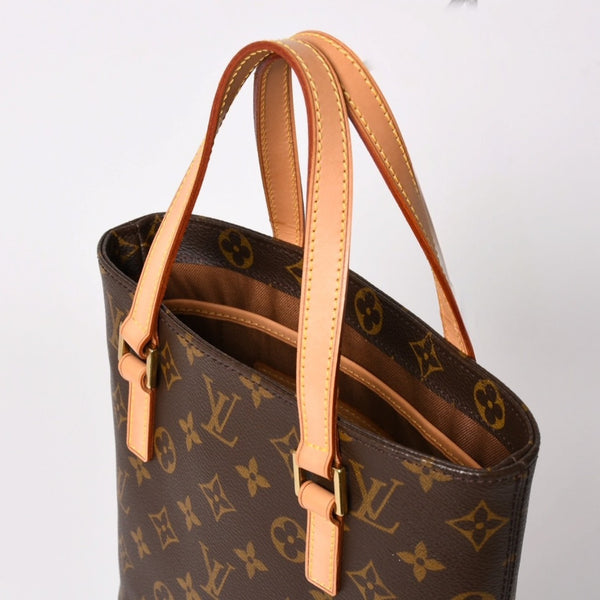 LOUIS VUITTON ルイヴィトン ヴァヴァンPM ハンドバッグ M51172 モノグラム PVC レザー ブラウン 美品 中古 4a003183