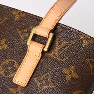 LOUIS VUITTON ルイヴィトン ヴァヴァンPM ハンドバッグ M51172 モノグラム PVC レザー ブラウン 美品 中古 4a003183