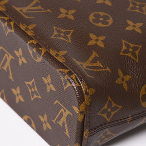 LOUIS VUITTON ルイヴィトン ヴァヴァンPM ハンドバッグ M51172 モノグラム PVC レザー ブラウン 美品 中古 4a003183