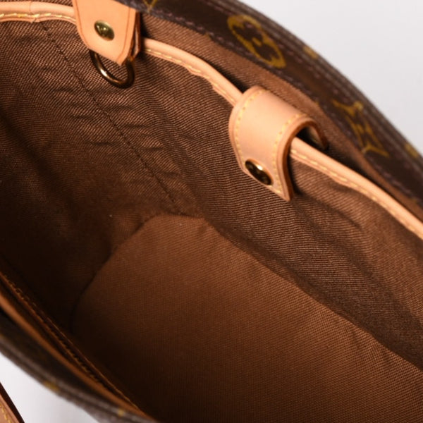 LOUIS VUITTON ルイヴィトン ヴァヴァンPM ハンドバッグ M51172 モノグラム PVC レザー ブラウン 美品 中古 4a003183