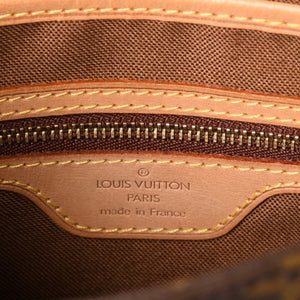 LOUIS VUITTON ルイヴィトン ヴァヴァンPM ハンドバッグ M51172 モノグラム PVC レザー ブラウン 美品 中古 4a003183