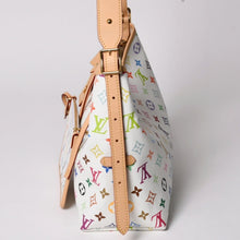 Load image into Gallery viewer, 新品同様 LOUIS VUITTON ルイヴィトン LV × TM キャリーオール PM ショルダーバッグ M13661 モノグラム マルチカラー 村上隆 中古 4a003081