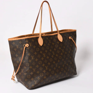 極美品 LOUIS VUITTON ルイヴィトン ネヴァーフルGM トートバッグ M40992 モノグラム キャンバス ブラウン 中古 4a003045