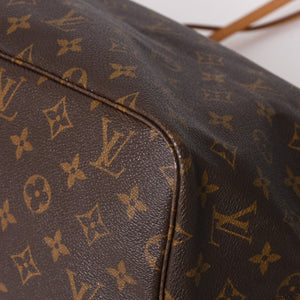 極美品 LOUIS VUITTON ルイヴィトン ネヴァーフルGM トートバッグ M40992 モノグラム キャンバス ブラウン 中古 4a003045