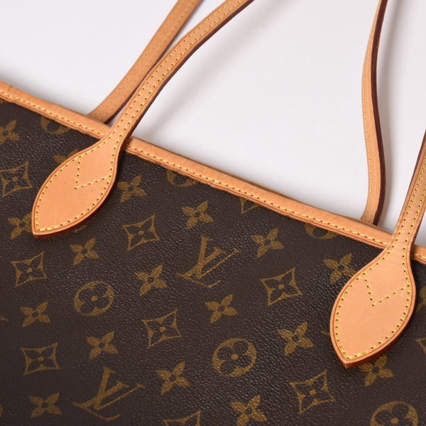 極美品 LOUIS VUITTON ルイヴィトン ネヴァーフルGM トートバッグ M40992 モノグラム キャンバス ブラウン 中古 4a003045