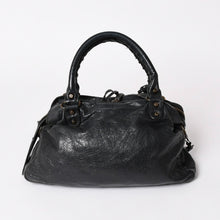 画像をギャラリービューアに読み込む, BALENCIAGA バレンシアガ Classic Town クラシック タウン 2WAYバッグ 240579 アリーナラムスキン ブラック 良品 中古 4a002746