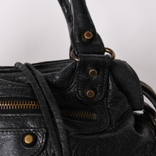 画像をギャラリービューアに読み込む, BALENCIAGA バレンシアガ Classic Town クラシック タウン 2WAYバッグ 240579 アリーナラムスキン ブラック 良品 中古 4a002746