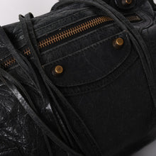 画像をギャラリービューアに読み込む, BALENCIAGA バレンシアガ Classic Town クラシック タウン 2WAYバッグ 240579 アリーナラムスキン ブラック 良品 中古 4a002746