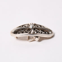 画像をギャラリービューアに読み込む, 極美品 CHROME HEARTS クロムハーツ 1.5クラシック オーバルクロス バックル 重量約141.9g 1989/00 sterling刻印 シルバー925 中古 4a003121