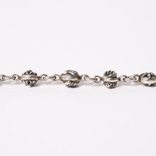 Load image into Gallery viewer, CHROME HEARTS クロムハーツ 2クリップショート #1 マルチボールウォレットチェーン 重量約143.70ｇ 全長約46cm 16リンク 美品 中古 4a003116