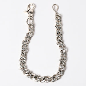 CHROME HEARTS クロムハーツ FANCY LONG-1 1 CLIP 1クリップ ロング ファンシーウォレットチェーン 重量233.27g 33リンク 美品 中古 4a003120