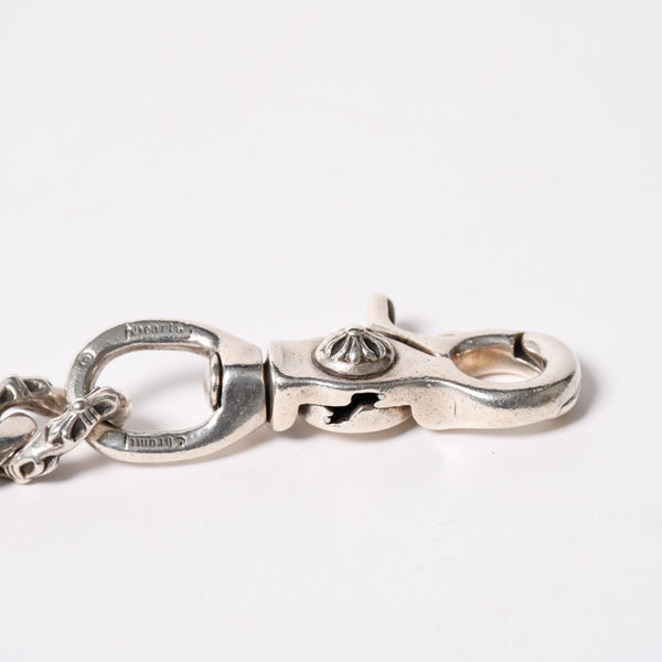 CHROME HEARTS クロムハーツ FANCY LONG-1 1 CLIP 1クリップ ロング ファンシーウォレットチェーン 重量233.27g 33リンク 美品 中古 4a003120