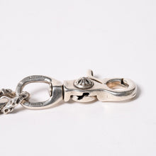 画像をギャラリービューアに読み込む, CHROME HEARTS クロムハーツ FANCY LONG-1 1 CLIP 1クリップ ロング ファンシーウォレットチェーン 重量233.27g 33リンク 美品 中古 4a003120