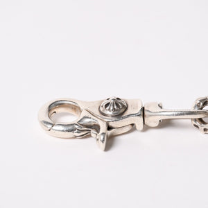CHROME HEARTS クロムハーツ FANCY LONG-1 1 CLIP 1クリップ ロング ファンシーウォレットチェーン 重量233.27g 33リンク 美品 中古 4a003120