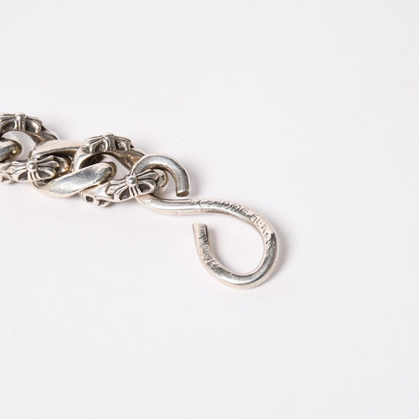 CHROME HEARTS クロムハーツ FANCY LONG-1 1 CLIP 1クリップ ロング ファンシーウォレットチェーン 重量233.27g 33リンク 美品 中古 4a003120