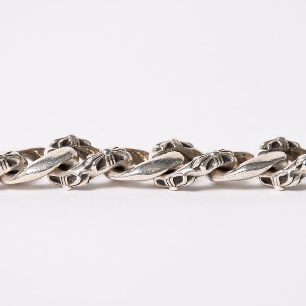 CHROME HEARTS クロムハーツ FANCY LONG-1 1 CLIP 1クリップ ロング ファンシーウォレットチェーン 重量233.27g 33リンク 美品 中古 4a003120