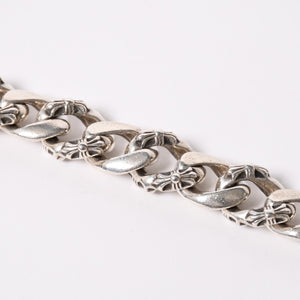 CHROME HEARTS クロムハーツ FANCY LONG-1 1 CLIP 1クリップ ロング ファンシーウォレットチェーン 重量233.27g 33リンク 美品 中古 4a003120
