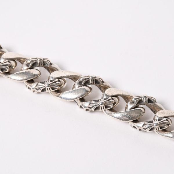 CHROME HEARTS クロムハーツ FANCY LONG-1 1 CLIP 1クリップ ロング ファンシーウォレットチェーン 重量233.27g 33リンク 美品 中古 4a003120
