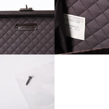 画像をギャラリービューアに読み込む, 極美品 BOTTEGAVENETA ボッテガヴェネタ ハードトランク バッグ 140064 V4651 ブラウン 中古 4b013186