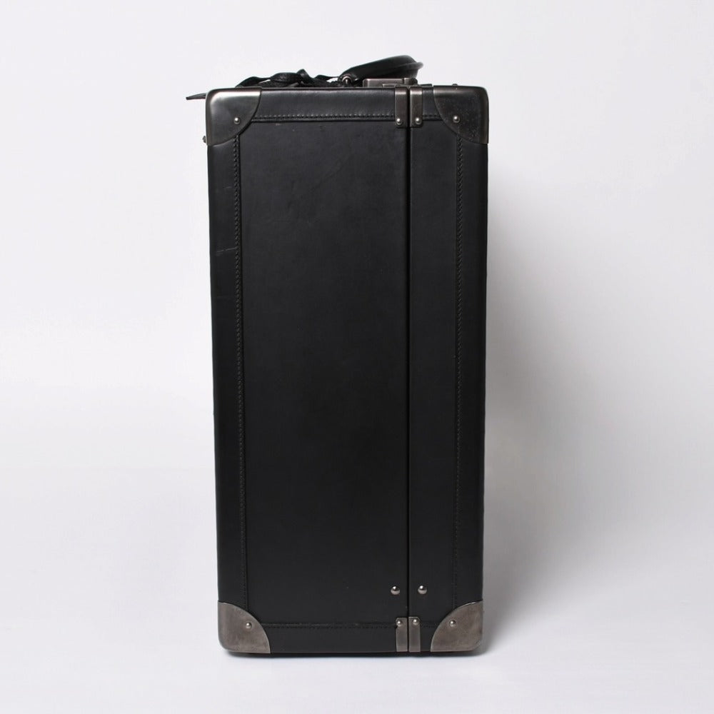 Very Good Condition BOTTEGAVENETA Bottega Veneta Hard Trunk Bag 130284 V4651 Black Used 4b013467