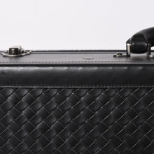 画像をギャラリービューアに読み込む, 極美品 BOTTEGAVENETA ボッテガヴェネタ ハードトランク バッグ 130284 V4651 ブラック 中古 4b013467