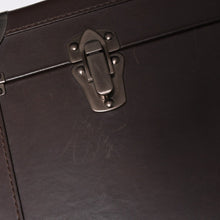 画像をギャラリービューアに読み込む, 極美品 BOTTEGAVENETA ボッテガヴェネタ ハードトランク バッグ 140064 V4651 ブラウン 中古 4b013186