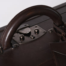 画像をギャラリービューアに読み込む, 極美品 BOTTEGAVENETA ボッテガヴェネタ ハードトランク バッグ 140064 V4651 ブラウン 中古 4b013186