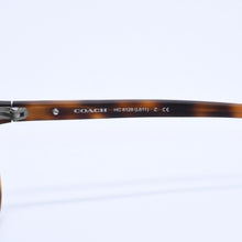 画像をギャラリービューアに読み込む, 極美品 COACH コーチ ウェリントン サングラス アイウェア 531071 サイズ50□21 140 べっ甲カラー ブラウン 中古 4a003052