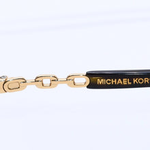 Load image into Gallery viewer, Michael Kors マイケルコース ティアドロップ サングラス アイウェア 102413 サイズ59□14 135 チェーンテンプル ブラウン 美品 中古 4a003016