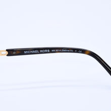 Load image into Gallery viewer, Michael Kors マイケルコース ティアドロップ サングラス アイウェア 102413 サイズ59□14 135 チェーンテンプル ブラウン 美品 中古 4a003016