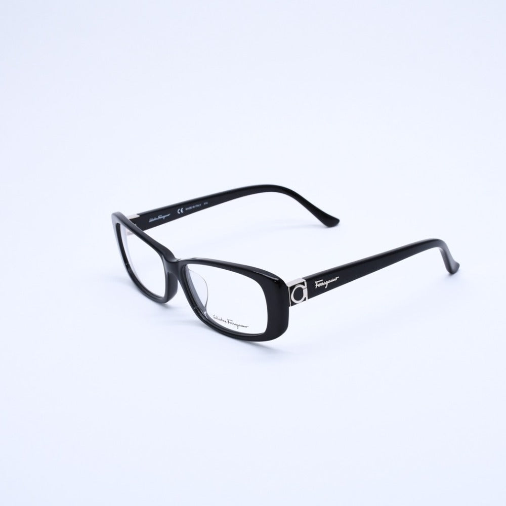 Salvatore Ferragamo Date Glasses Eyewear SF2708A Size 55□15 140 Black Good Condition Used 4a003055