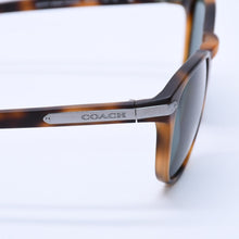 画像をギャラリービューアに読み込む, 極美品 COACH コーチ ウェリントン サングラス アイウェア 531071 サイズ50□21 140 べっ甲カラー ブラウン 中古 4a003052