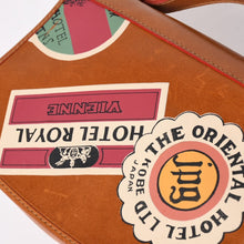 Load image into Gallery viewer, Jean Paul Gaultier ジャンポール・ゴルチェ ショルダーバッグ ハンドバッグ ブラウン ワッペン フラップレザー 中古 4a003169