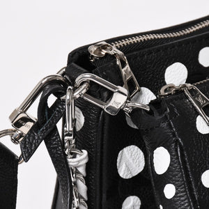 極美品 LOUIS VUITTON ルイヴィトン M46410 ミュルティ ポシェット アクセソワール ショルダーバッグ ブラック シルバー金具 モノグラム アンプラント 中古 4a003323