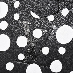 極美品 LOUIS VUITTON ルイヴィトン M46410 ミュルティ ポシェット アクセソワール ショルダーバッグ ブラック シルバー金具 モノグラム アンプラント 中古 4a003323