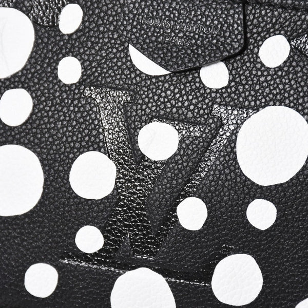 極美品 LOUIS VUITTON ルイヴィトン M46410 ミュルティ ポシェット アクセソワール ショルダーバッグ ブラック シルバー金具 モノグラム アンプラント 中古 4a003323