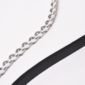 極美品 LOUIS VUITTON ルイヴィトン M46410 ミュルティ ポシェット アクセソワール ショルダーバッグ ブラック シルバー金具 モノグラム アンプラント 中古 4a003323