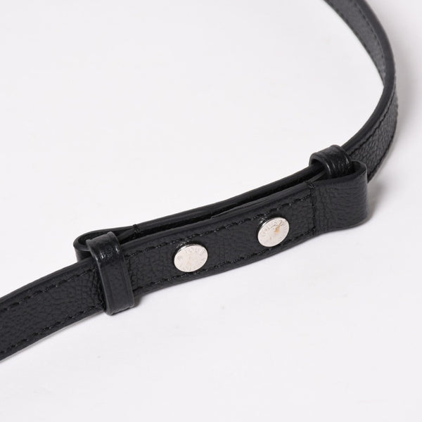 極美品 LOUIS VUITTON ルイヴィトン M46410 ミュルティ ポシェット アクセソワール ショルダーバッグ ブラック シルバー金具 モノグラム アンプラント 中古 4a003210