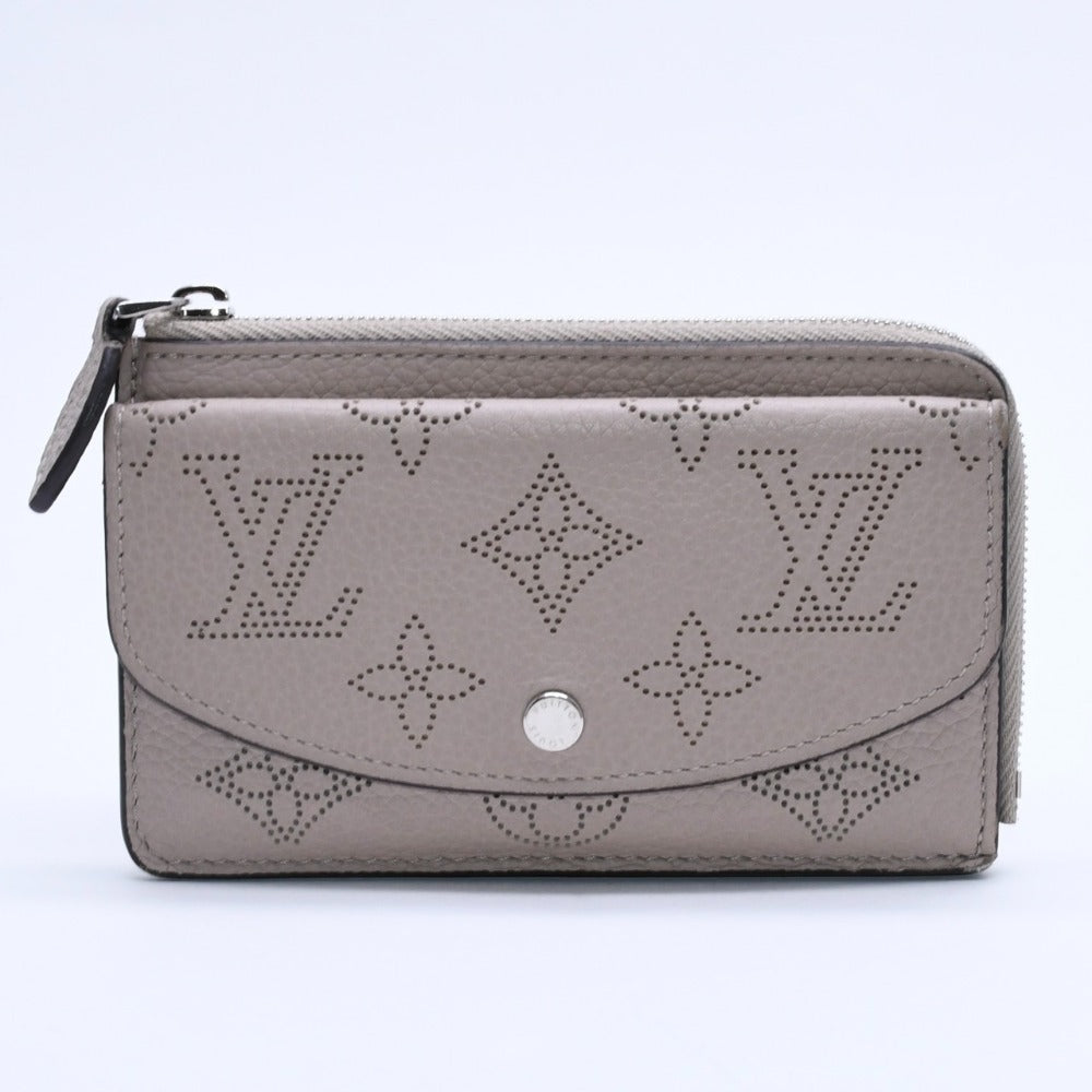 Very Good Condition LOUIS VUITTON Porto Cult Recto Verso Compact Wallet Monogram Vernis M82333 Silver Hardware Used 4a003333