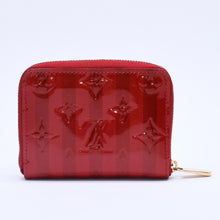 画像をギャラリービューアに読み込む, 極美品 LOUIS VUITTON ルイ ヴィトン 財布 モノグラムヴェルニ M91720 ジッピーコインパース ポムダムール ゴールド金具 中古 4a003329