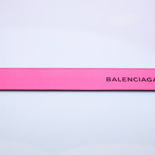 Load image into Gallery viewer, 極美品 BALENCIAGA バレンシアガ サイクルブレスレット ラムスキン アームバンド ピンク 469170・5560・B・568024 中古 4a003334