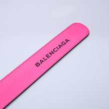 Load image into Gallery viewer, 極美品 BALENCIAGA バレンシアガ サイクルブレスレット ラムスキン アームバンド ピンク 469170・5560・B・568024 中古 4a003334
