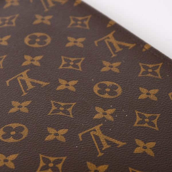極美品 LOUIS VUITTON ルイヴィトン クラッチバッグ ポッシュ・ドキュマン M53456 モノグラム PVC ゴールド金具 中古 4a002850